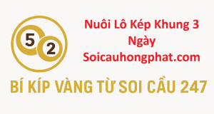 Nuôi Lô Kép Khung 3 Ngày – Bí Quyết Vàng Từ Soi Cầu 247 Miễn Phí Giúp Ăn Thông Lô Đẹp