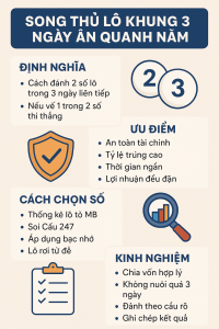 song thủ lô khung 3 ngày ăn quanh năm